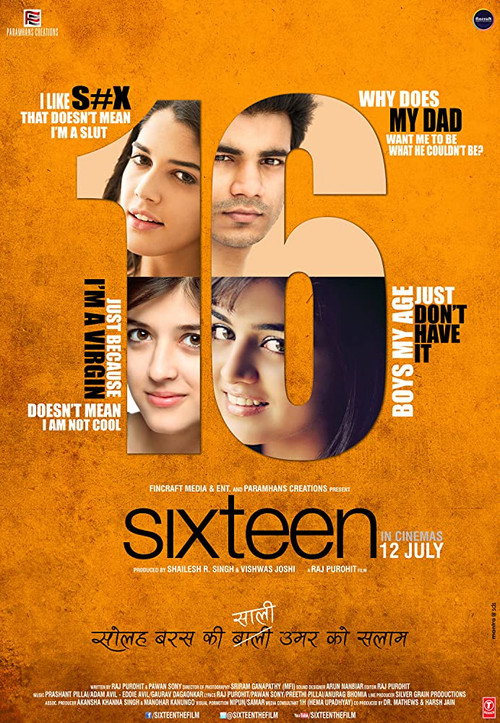 Movie poster for Sixteen (2013)