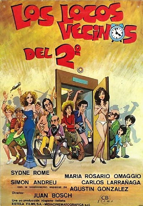 Movie poster for The Crazy Neighbors 2 (1980)