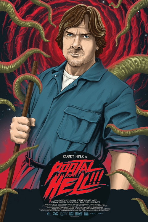 Movie poster for Portal to Hell!!! (2015)