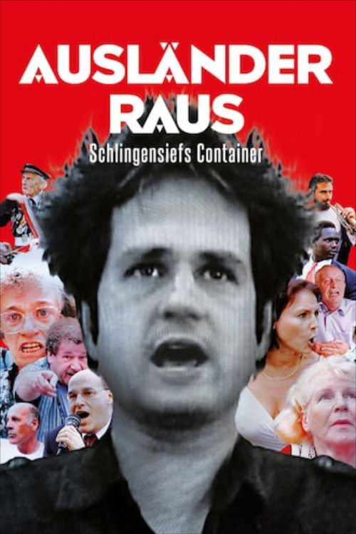 Movie poster for Foreigners Out! Schlingensief's Container (2002)