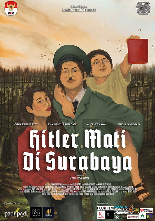 Movie poster for When Hitler Dies in Surabaya (2023)