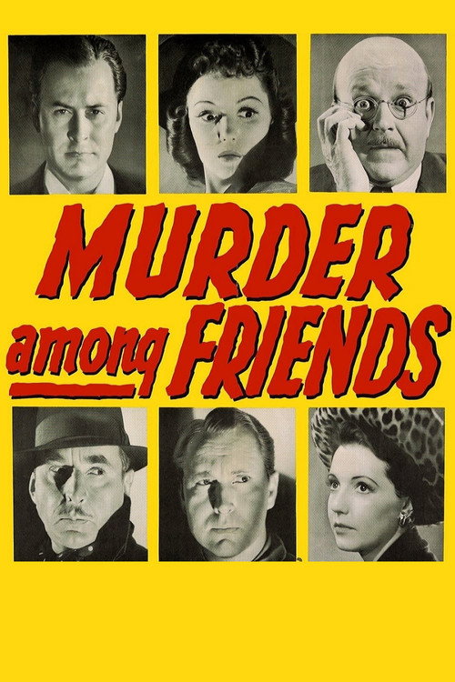 Movie poster for Murder Among Friends (1941)