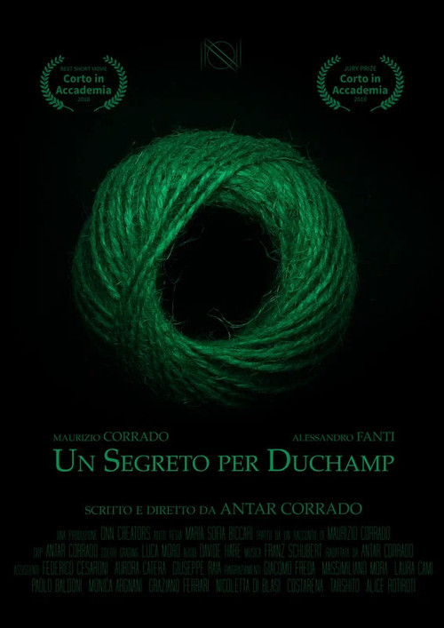 Movie poster for A secret for Duchamp (2018)