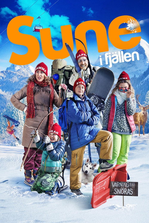 Movie poster for The Anderssons Rock the Mountains (2014)