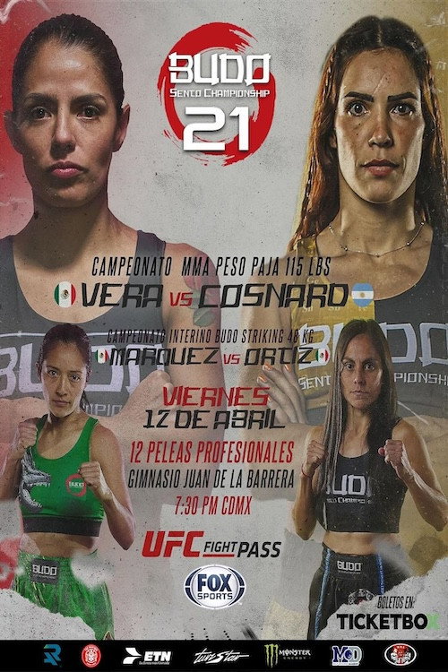 Movie poster for Budo Sento Championship 21 (2024)