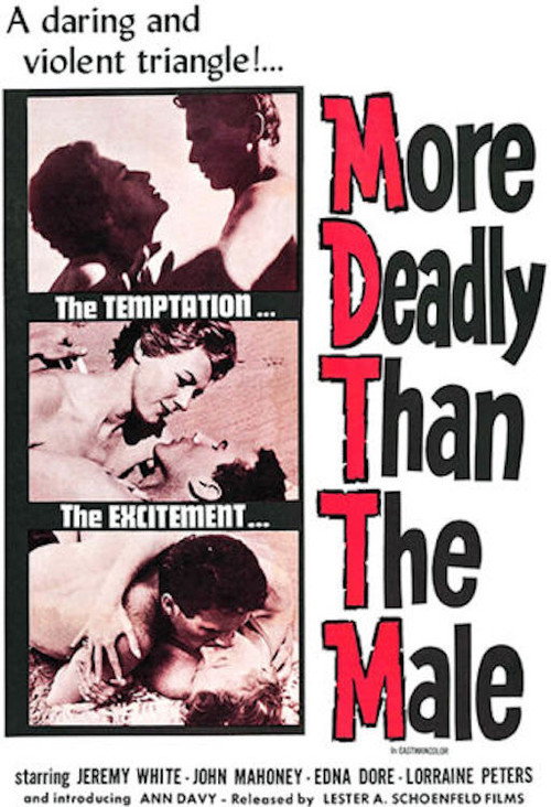 Movie poster for More Deadly than the Male (1959)