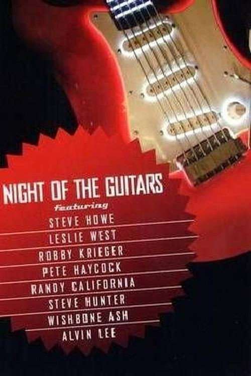 Movie poster for Night of the Guitars (2006)