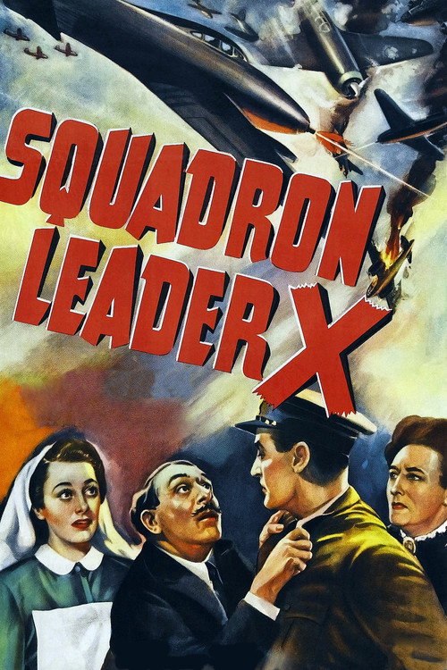 Movie poster for Squadron Leader X (1943)