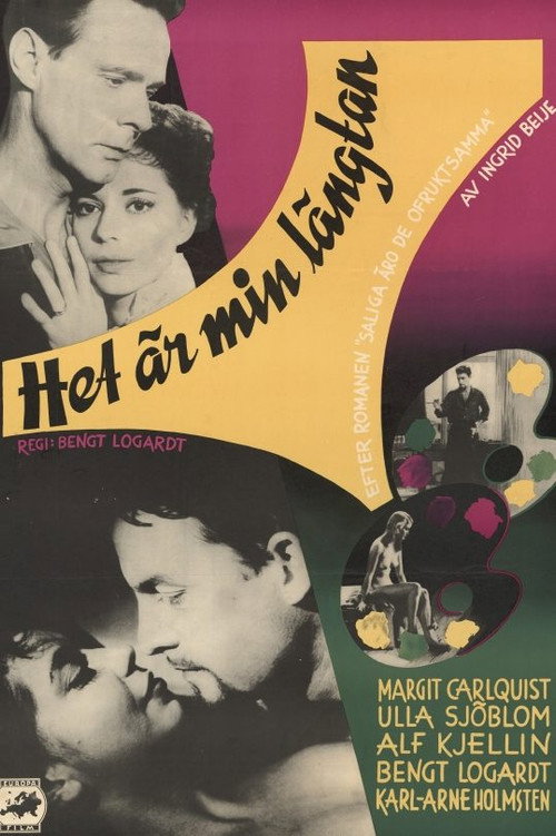 Movie poster for My Passionate Longing (1956)