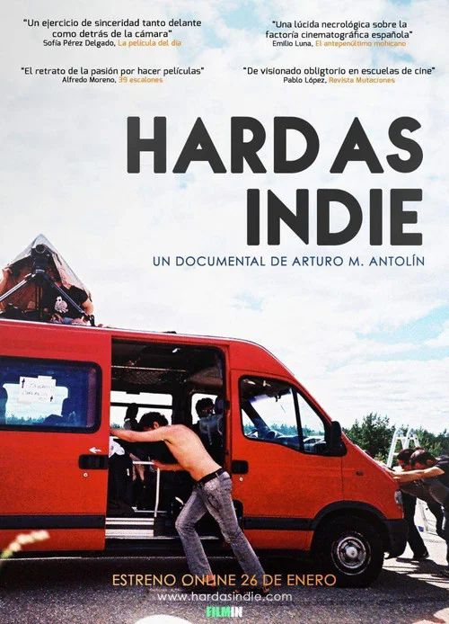 Movie poster for Hard as Indie (2018)