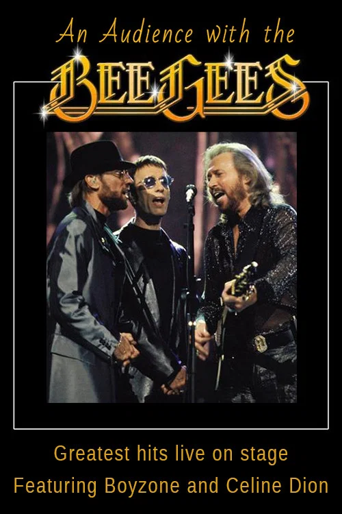 Movie poster for An Audience with the Bee Gees (1998)