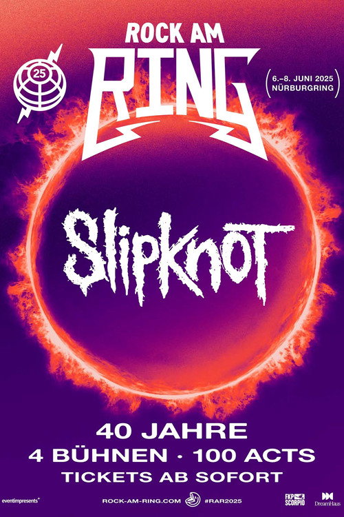 Movie poster for Slipknot - Live at Rock Am Ring 2025 (2025)
