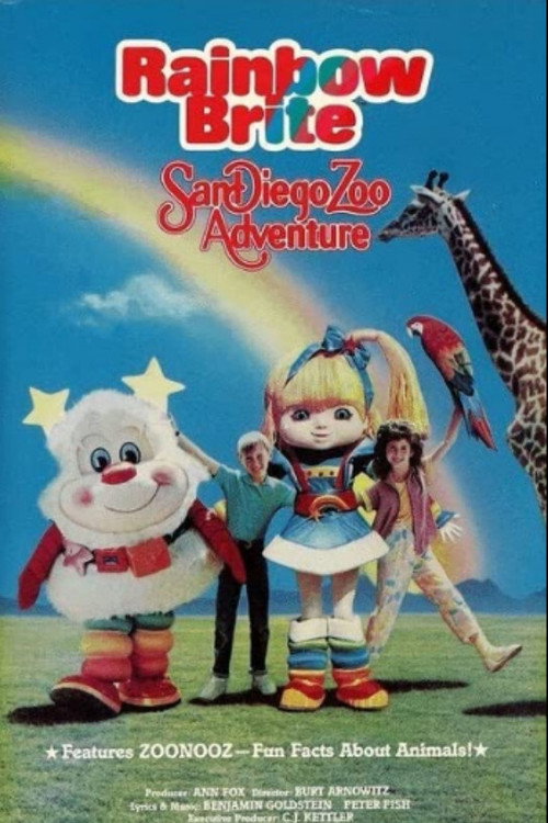 Movie poster for Rainbow Brite: San Diego Zoo Adventure (1986)