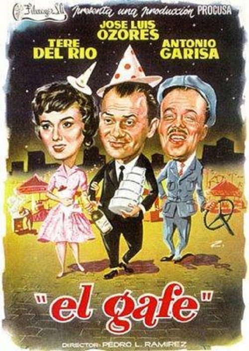 Movie poster for El gafe (1959)