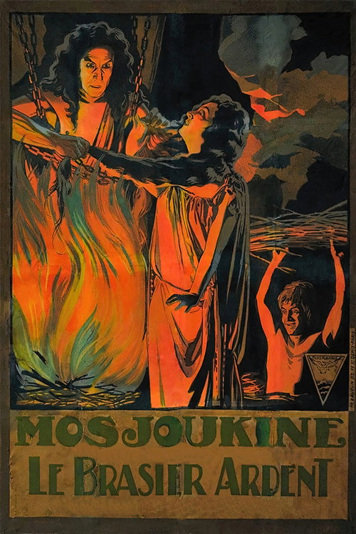 Movie poster for The Burning Crucible (1923)