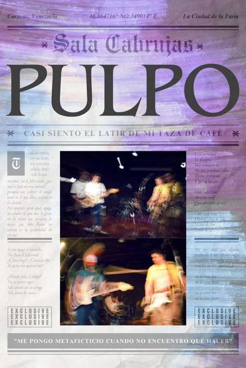 Movie poster for Pulpo - Live @ Sala Cabrujas (2026)
