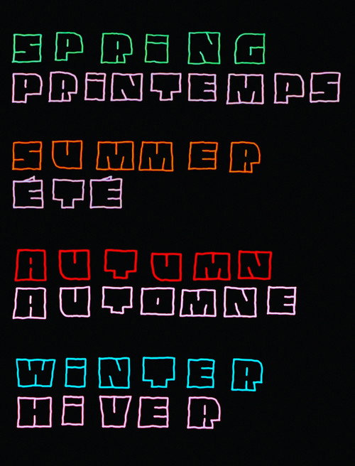 Movie poster for The End of the World in Four Seasons (1995)