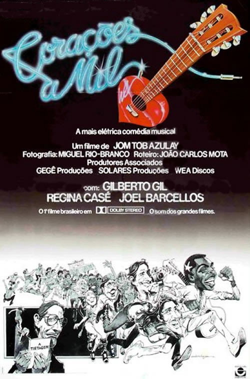 Movie poster for Corações a Mil (1983)
