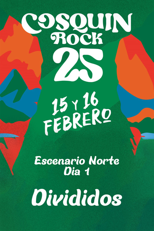 Movie poster for Divididos - Cosquín Rock 2025 (2025)