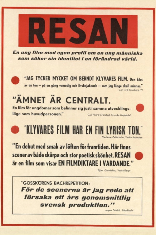 Movie poster for Resan (1967)