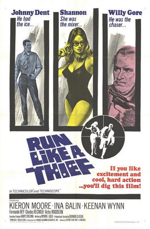 Movie poster for Run Like a Thief (1967)
