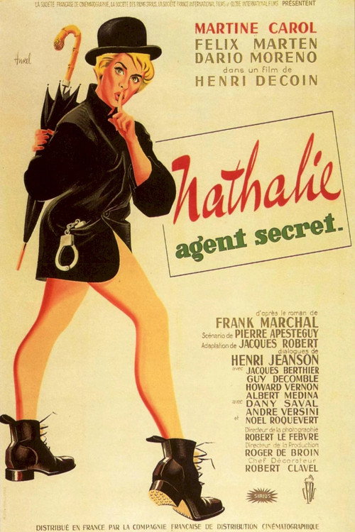 Movie poster for Atomic Agent (1959)