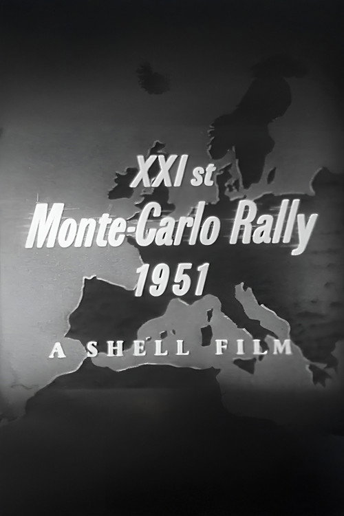 Movie poster for XXIst Monte Carlo Rally (1951)