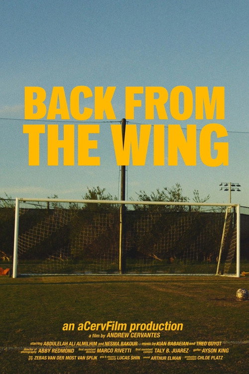 Movie poster for Back from the Wing (2025)
