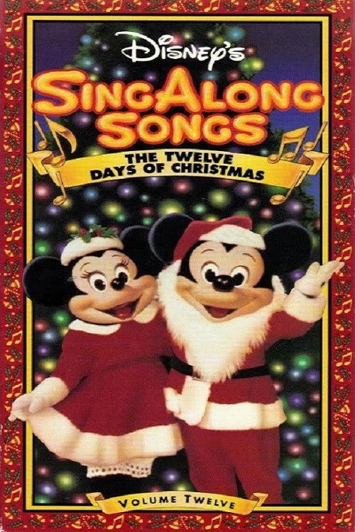 Movie poster for Disney's Sing-Along Songs: The Twelve Days of Christmas (1993)