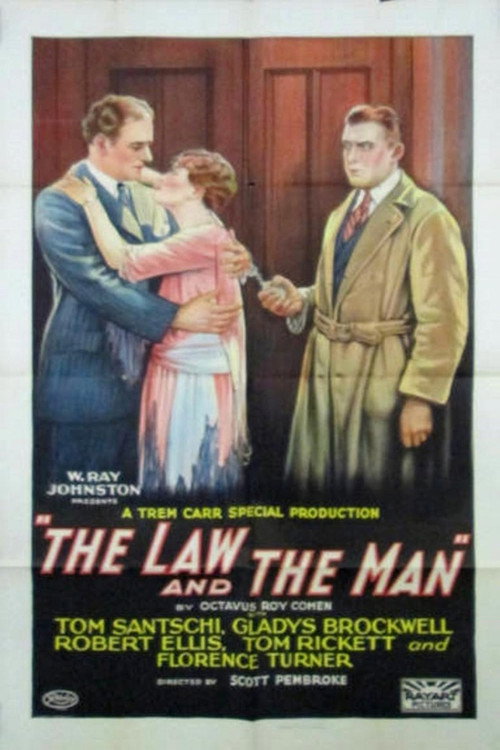 Movie poster for The Law and the Man (1928)