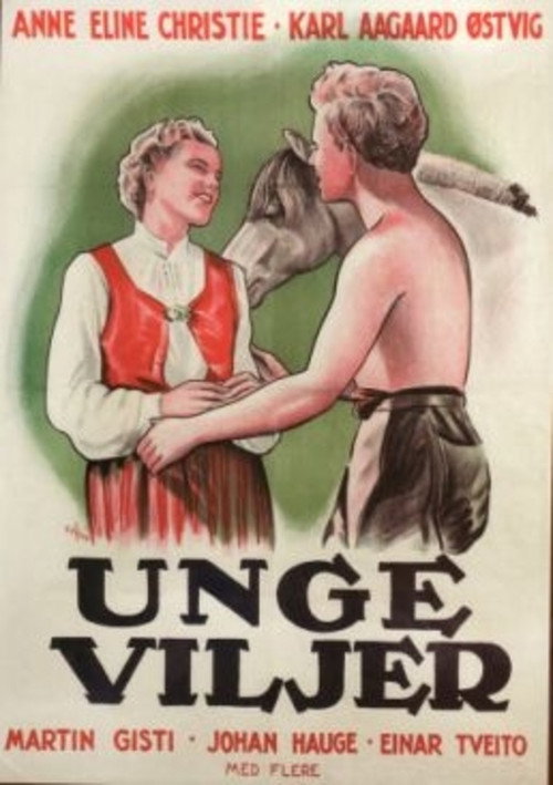 Movie poster for Unge viljer (1943)