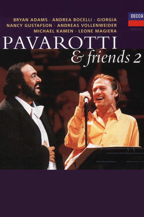 Movie poster for Pavarotti & Friends 2 (1994)
