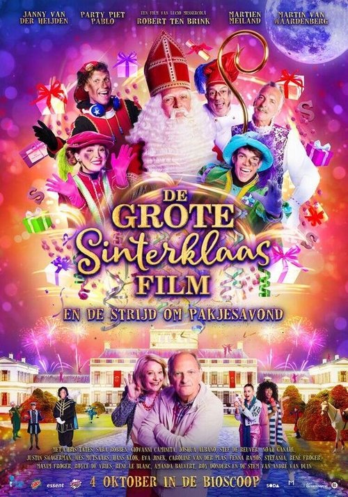Movie poster for De Grote Sinterklaasfilm: De Strijd om Pakjesavond (2023)
