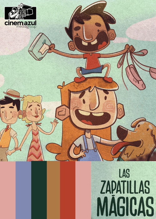 Movie poster for Las zapatillas mágicas (2024)