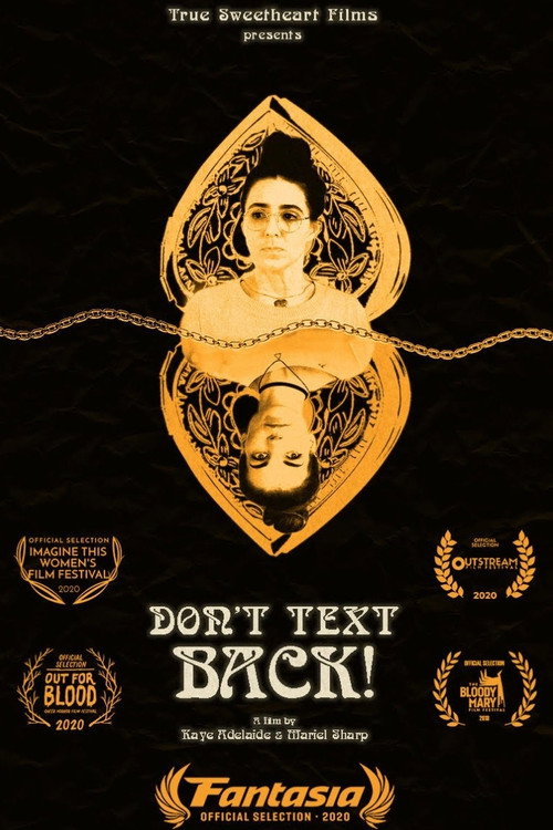 Movie poster for Don't Text Back (2020)