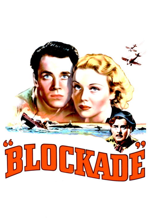Movie poster for Blockade (1938)