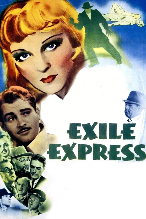 Movie poster for Exile Express (1939)
