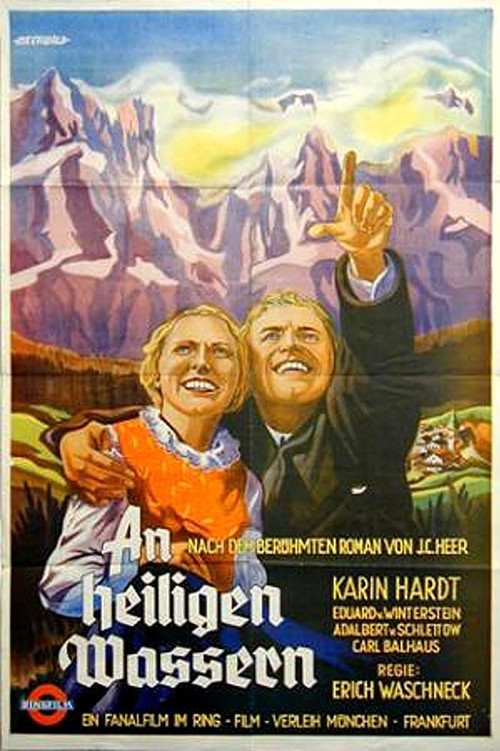 Movie poster for Sacred Waters (1932)