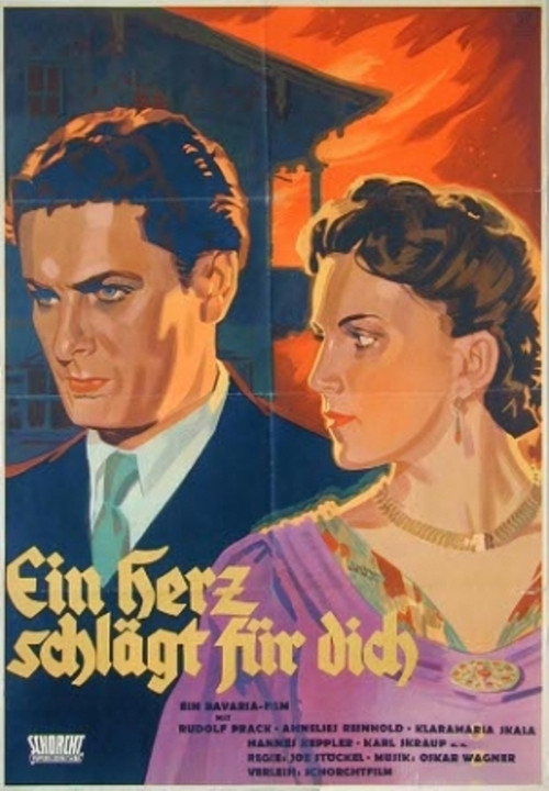 Movie poster for A Heart Beats for You (1949)