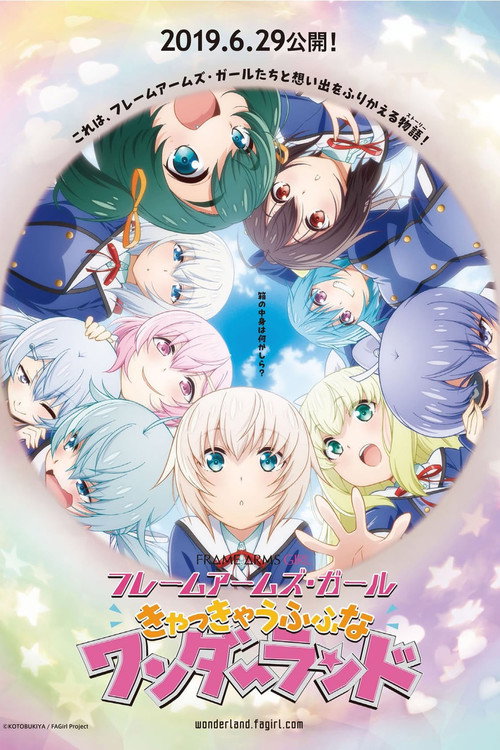 Movie poster for Frame Arms Girl Movie: Kya Kya Ufufu na Wonderland (2019)