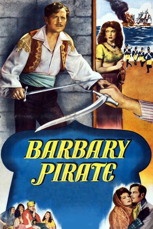 Movie poster for Barbary Pirate (1949)