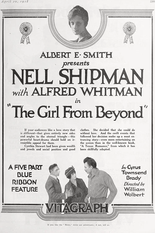 Movie poster for The Girl from Beyond (1918)