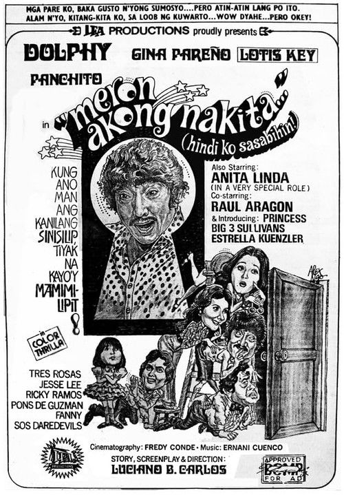 Movie poster for Meron Akong Nakita... (Hindi Ko Sasabihin!) (1975)