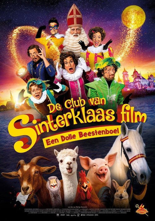 Movie poster for De Club Van Sinterklaas: Een Dolle Beestenboel (2025)
