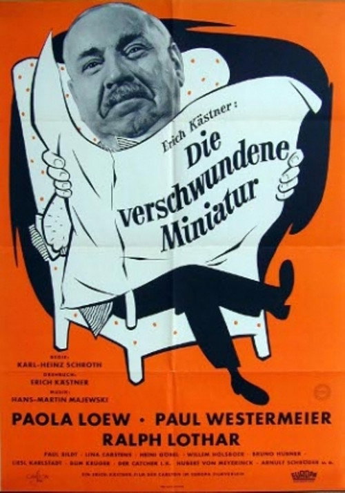 Movie poster for Die verschwundene Miniatur (1954)