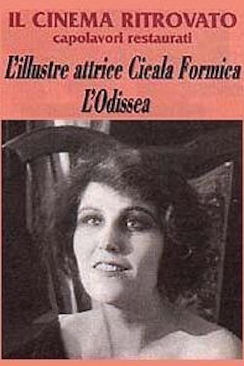 Movie poster for The Famous Actress Cicala Formica (1920)