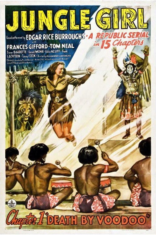 Movie poster for Jungle Girl (1941)