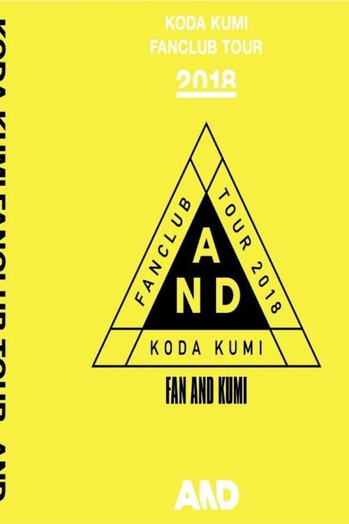 Movie poster for Koda Kumi Fanclub Tour ~AND~ at DRUM LOGOS (2018)
