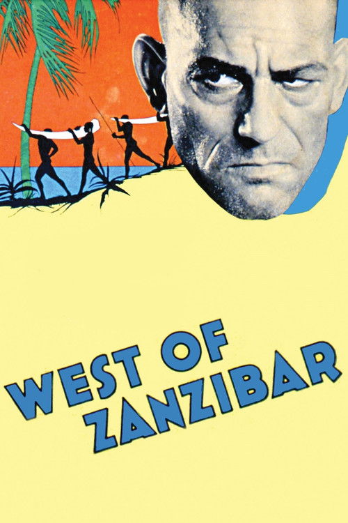 Movie poster for West of Zanzibar (1928)