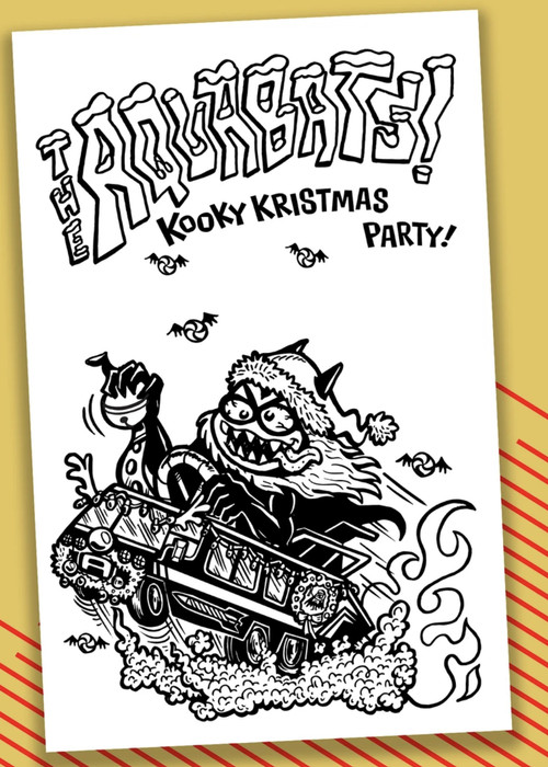 Movie poster for The Aquabats Kooky Kristmas Party (2020)